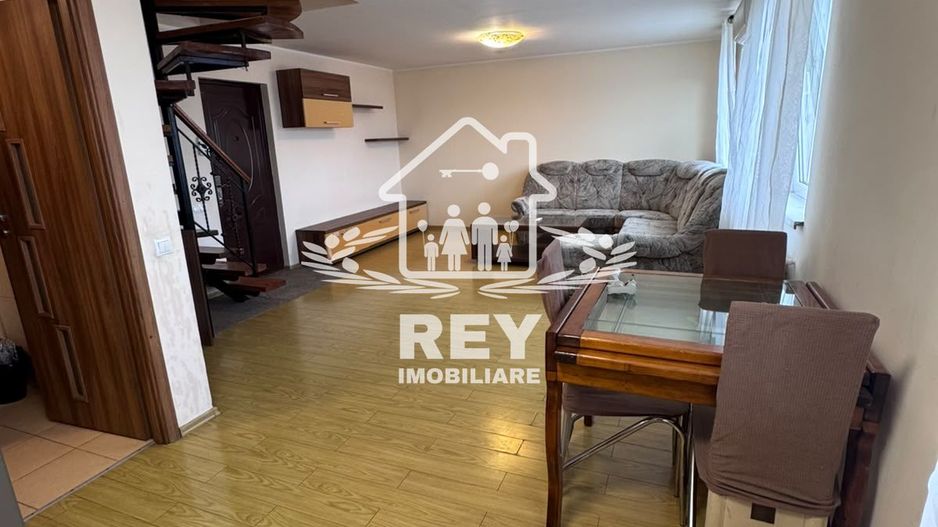 Inchiriez apartament 3 camere, spatios, central, et.5+mansarda - Poză 3