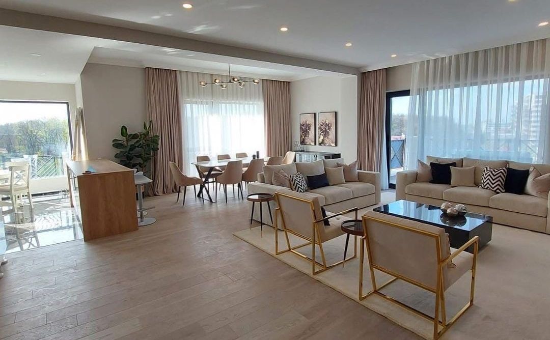 Luxury Penthouse I Private Rooftop Terrace I 4 Rooms I Pipera - Poză 3