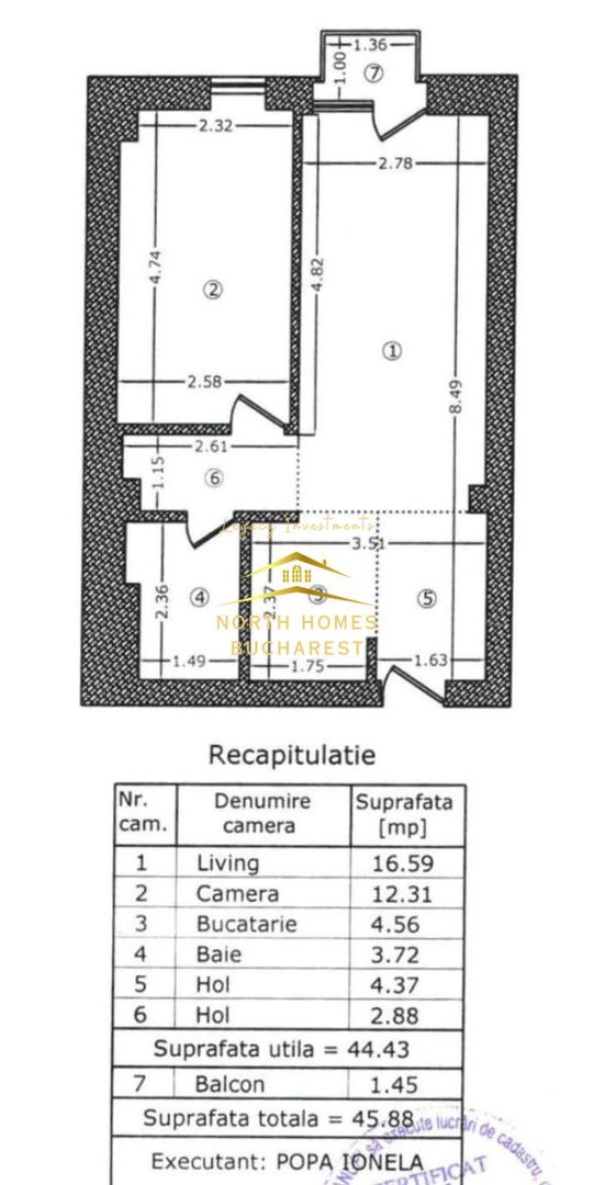Apartament 2 camere Aviatiei Park Herastrau, Mobilat & Utilat - Poză 16