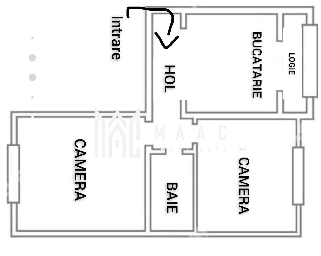 Apartament 2 camere | Etaj 1 | Decomandat | Valea Aurie - Poză 8
