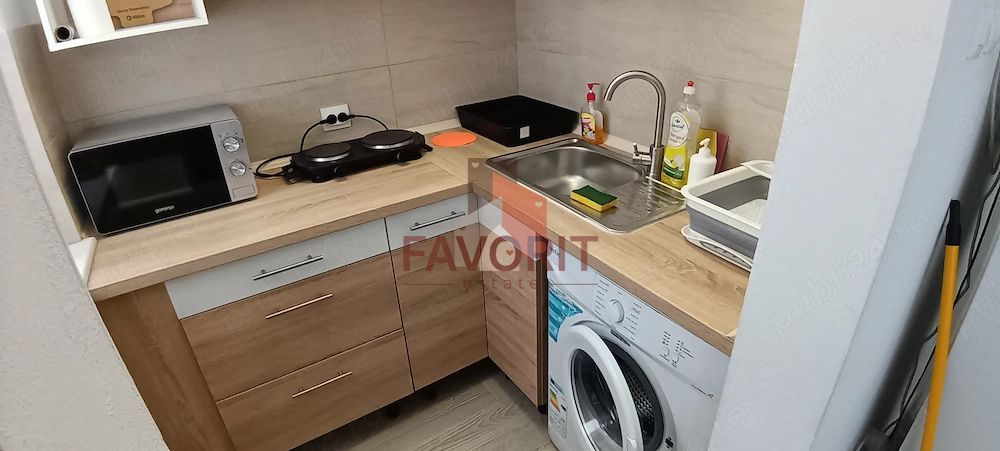 Garsoniera de inchiriat | Lipovei | Etaj 2 | Mobilat si utilat | - Poză 3