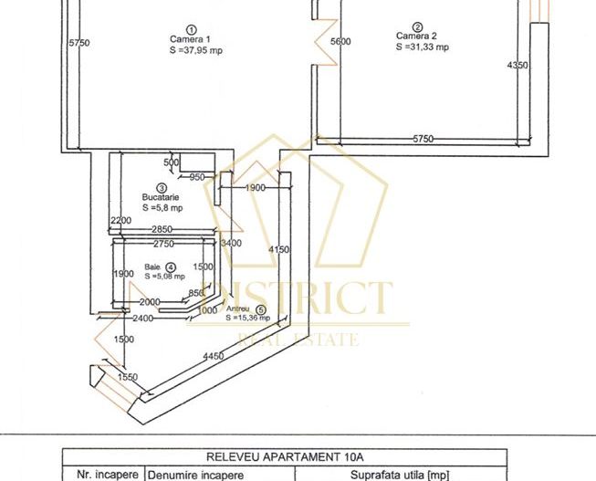 Spațiu cu poveste 190 mp, 5 camere | Ultracentral - Schiță 12