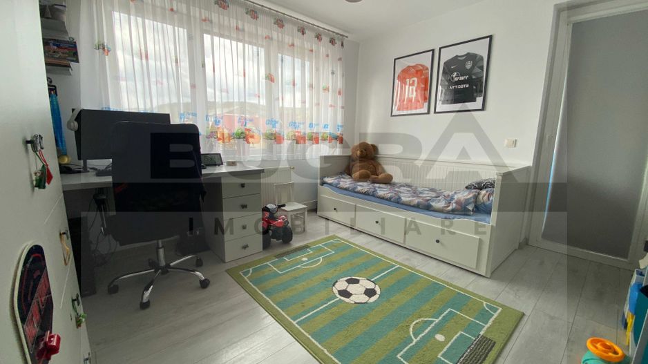 Apartament elegant de 3 camere,65m curte privată, zona Primariei Baciu - Poză 5