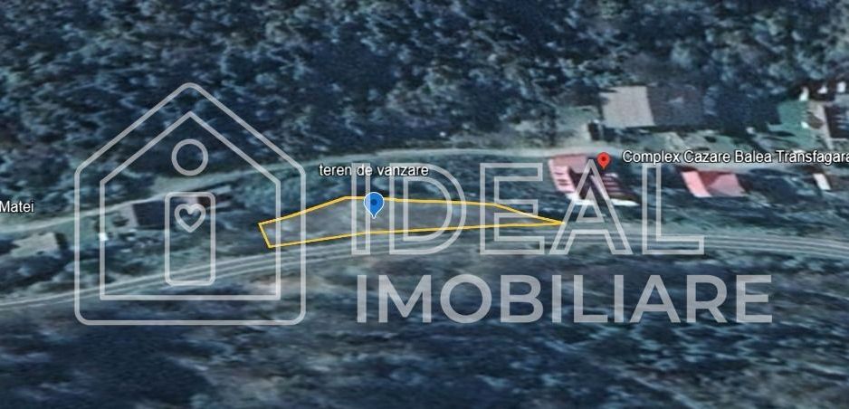 Teren intravilan 1.113 mp – deschidere la DN7C și Râul Bâlea – Cârțișoara - Poză 2