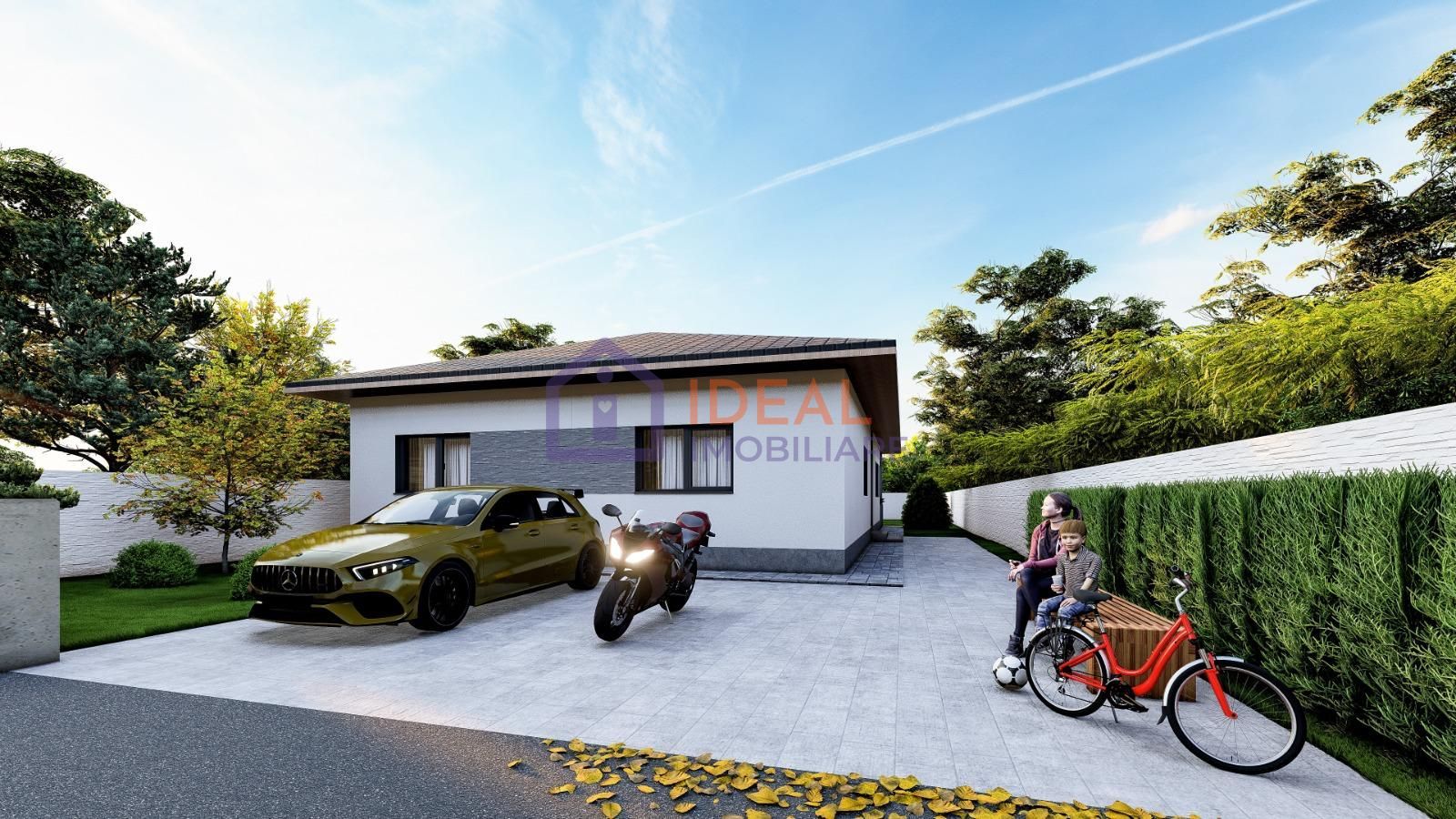 Casa pe un singur nivel cu 460 mp teren, in Cisnadie - Poză 1