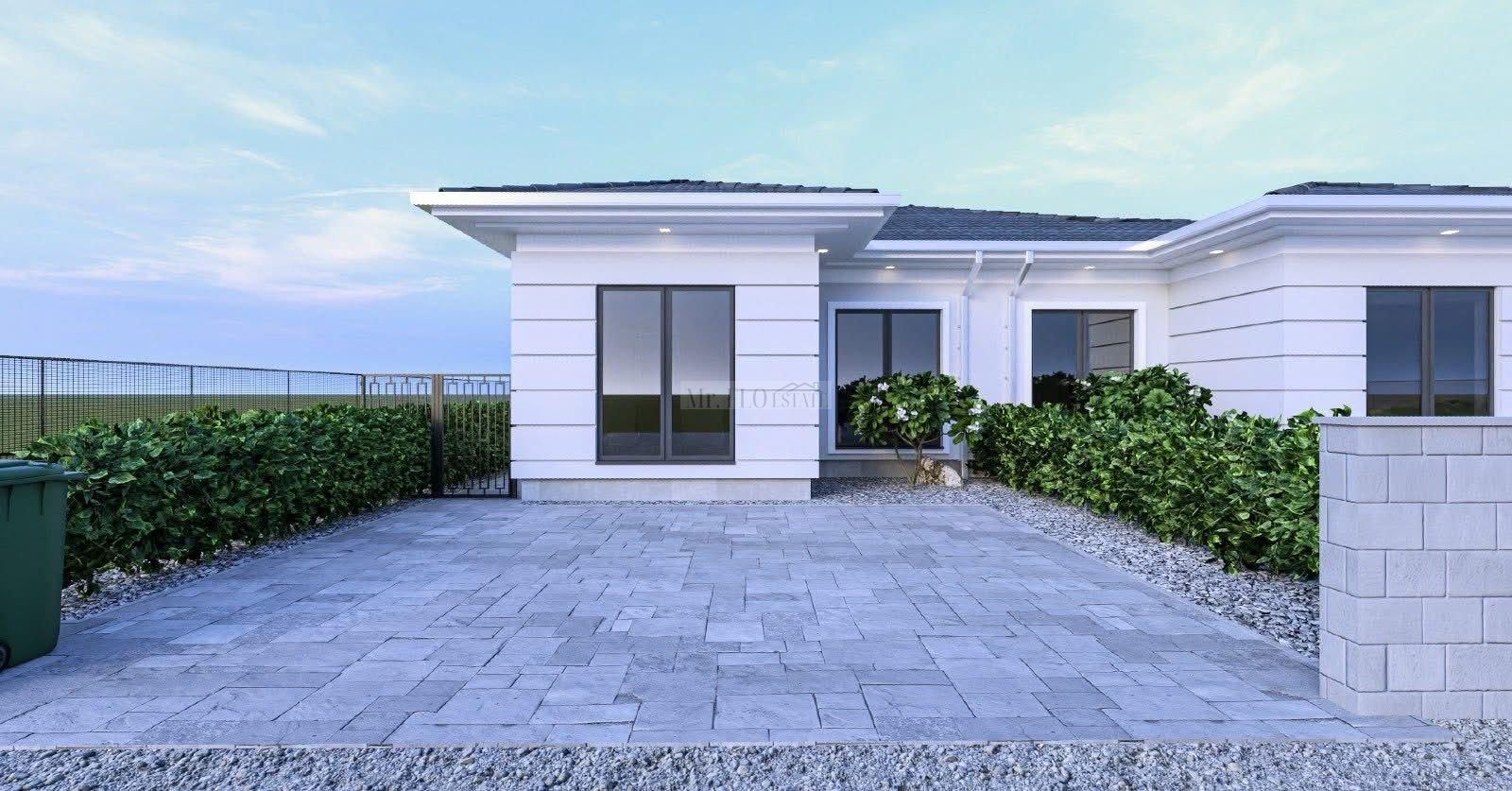 Vand Duplex pe parter 3 camere Mosnita Noua cu Canalizare Comision 0 - Poză 3