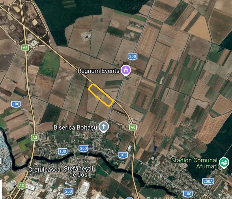 Teren intravilan | Ideal investiție | Autostrada A0 - Poză 1