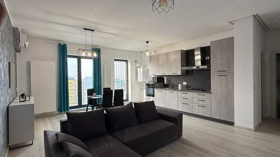 Apartament 2 camere lux, centrala proprie, lângă metrou Costin Georgian - Poză 4