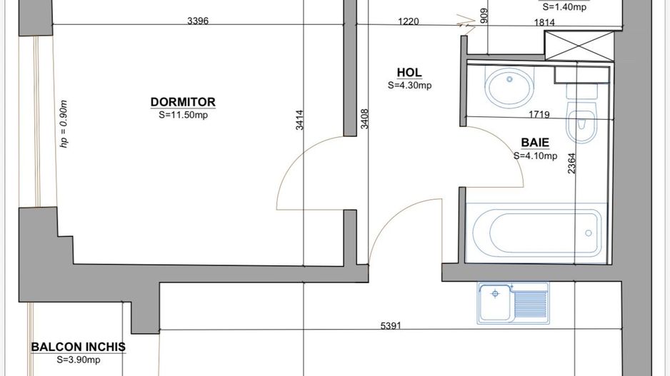 Apartament 3 camere, strada Turda 129 - Poză 19