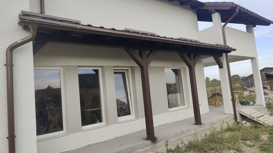 Casa noua de vanzare ( semifinisat) in Ruseni, com. Paulesti - Poză 2