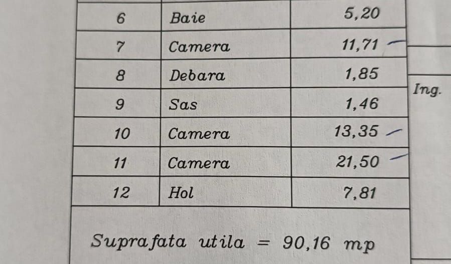 4 camere Stirbei Voda - Schiță 14
