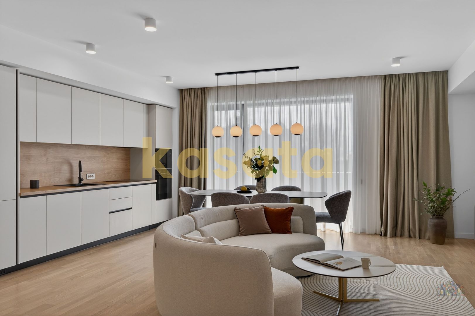 4 camere | 124mp utili | Residence5 Forest Pipera | mobilat și utilat - Poză 1