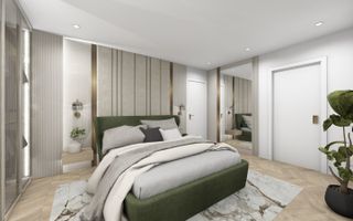 Vilă contemporană în construcție – livrare în 2025, situată în Pipera, Voluntari - Poză 15