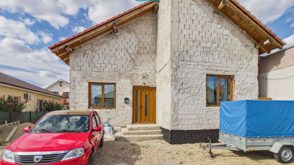 Casă individuală, 3 camere, 87 mp - Sânmartin - Poză 2