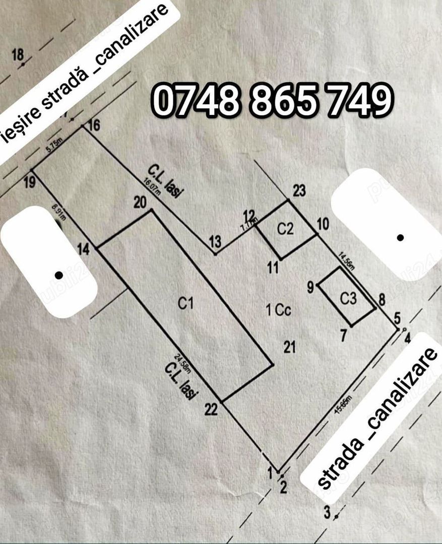 OPORTUNITATE ! Casa 3 C 100 m  + teren 350 m , P de Piatra_Palas Campus - Poză 7