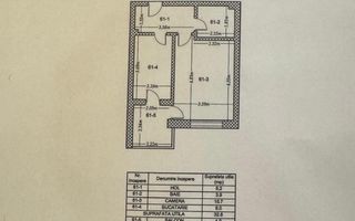Garsoniera de inchiriat,6/7, mobilatat, utilata, Metalurgiei, Sector 4 - Schiță 7