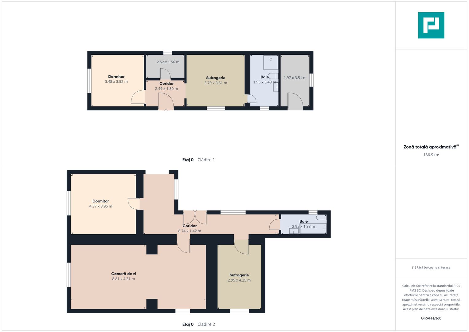 Casă 2 corpuri și 5 camere ultracentral în Curtici - Poză 8