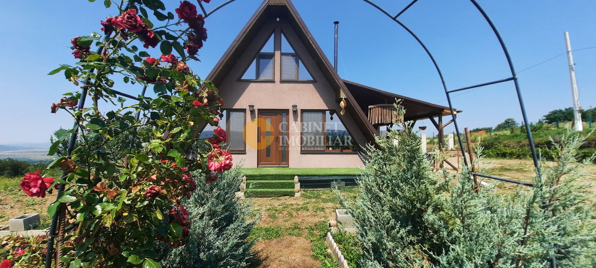 🌿🏡 Casă A-Frame 85 mp  utili 880 mp teren Chicerea Tomești 🏡🌿 - Poză 13