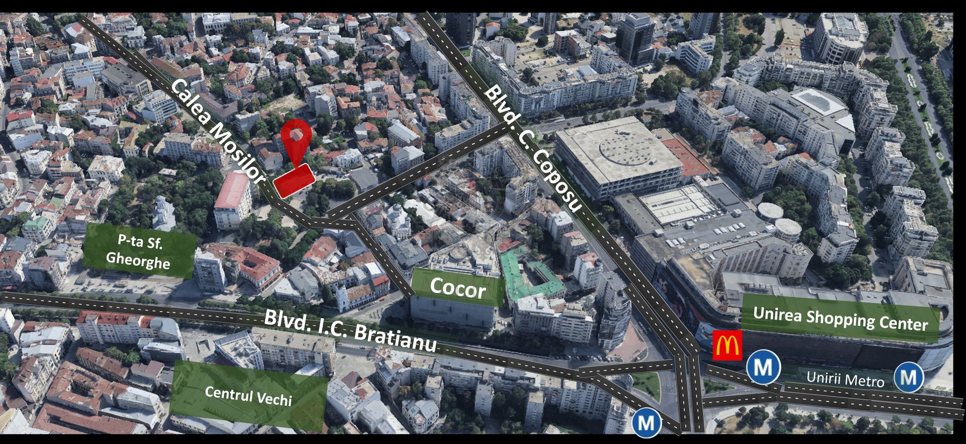 Teren Ultracentral | 300 mp | Cocor | Mosilor | PUZ Valid  | S+ P+4 - Poză 1