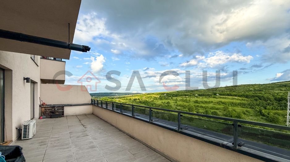 Apartament cu 3 camere, terasa 70mp, vedere panoramica - Poză 10