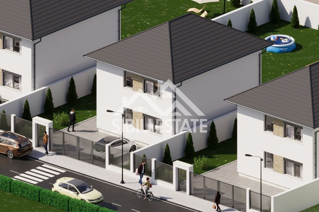 Casă individuală de vânzare – Șura Mică ,Teren 475 mp, zonă linistita - Poză 5