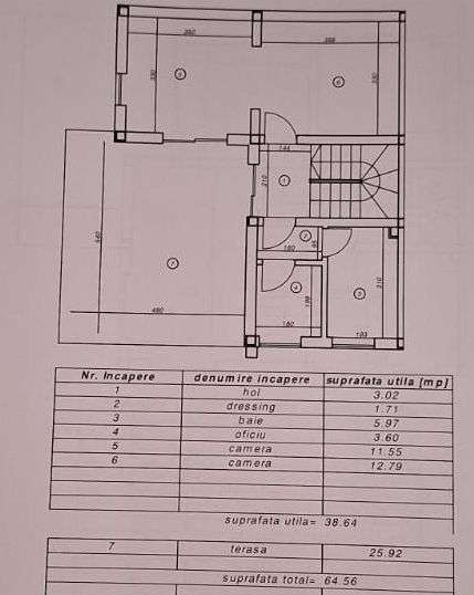 Casă individuală P+1+M cu garaj și terase spațioase – Otopeni Central - Schiță 14