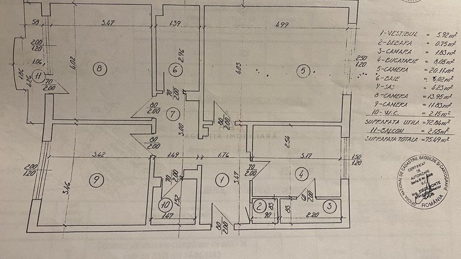 3 camere Uverturii Teatrul Masca I 5 min Metrou Lujerului - Poză 9