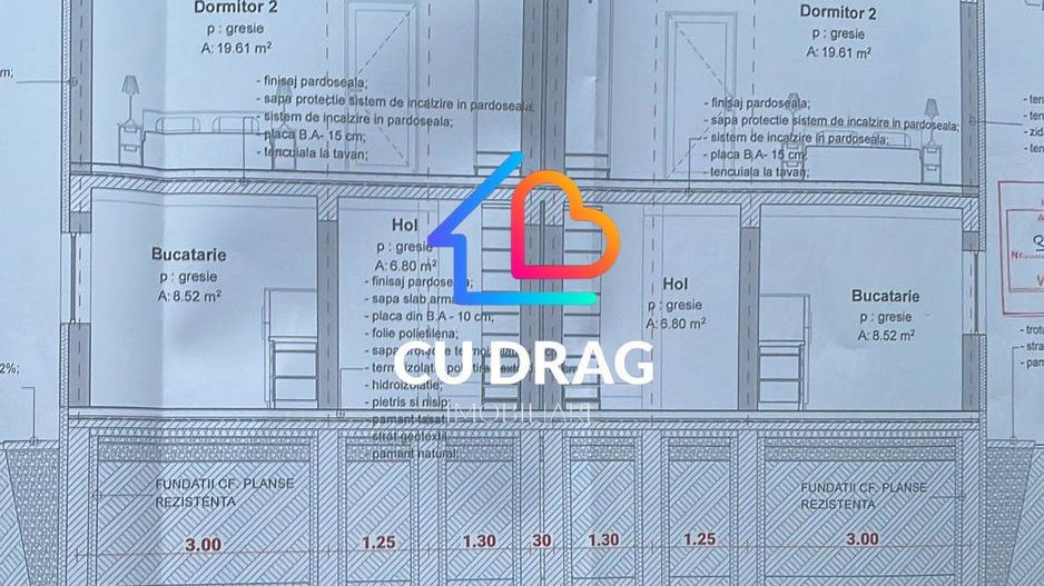 Casa la pret de apartament - Poză 3