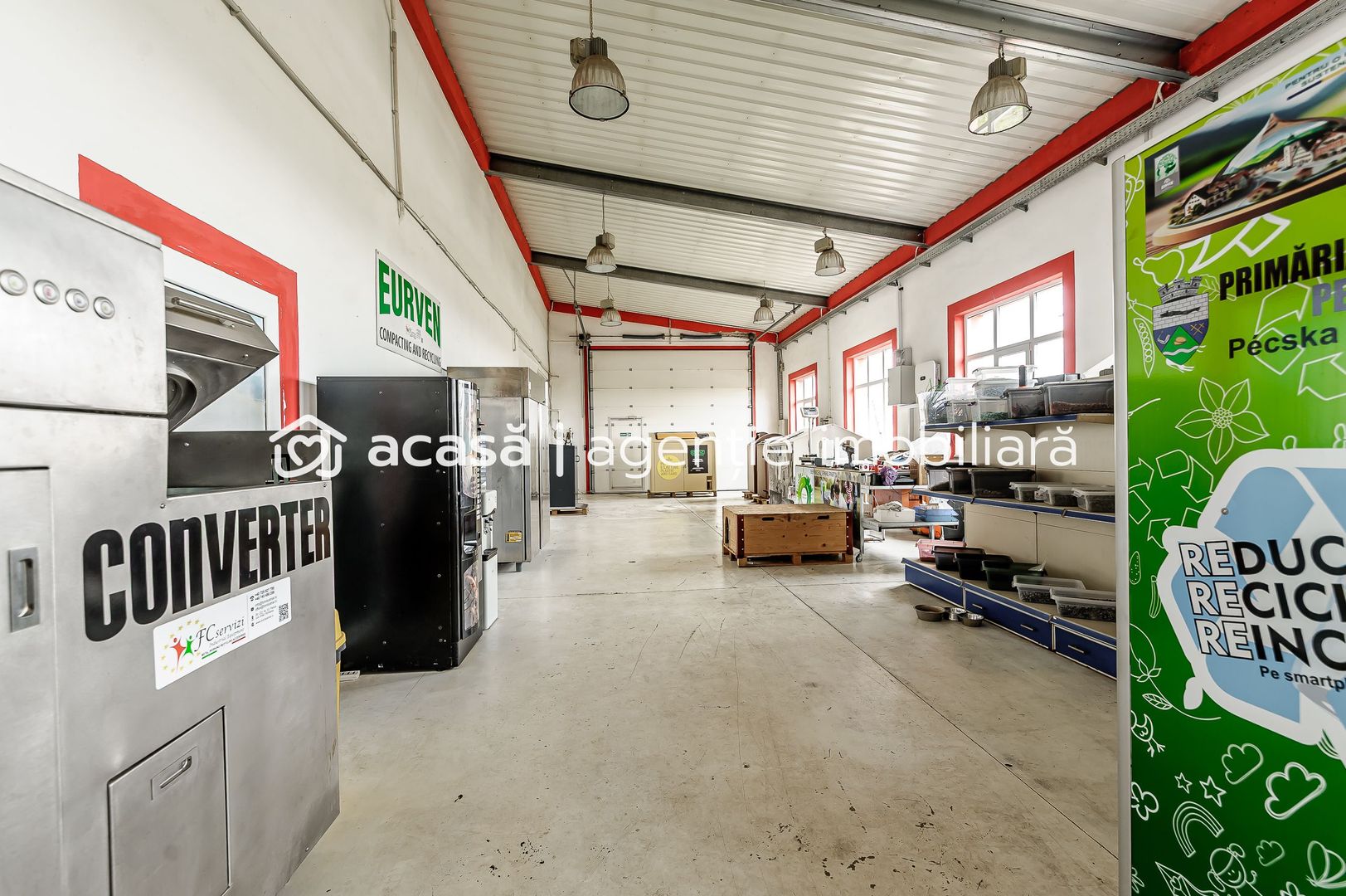 Hale depozitare/producție 2.000 mp si 10.000 mp teren în Pecica - Poză 9