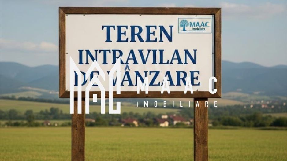 Teren intravilan 1172 mp | Cisnădioara | front stradal 15 m - Poză 2
