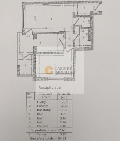 2 Camere - 56MP | Credit | 2017 | Parcare | M Lujer - 7 minute - Schiță 5