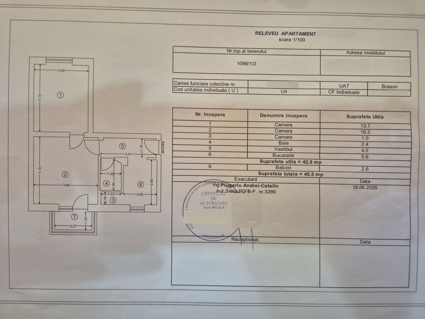 Zona Fartec, apartament mobilat si utilat, vedere pe două părți - Poză 7