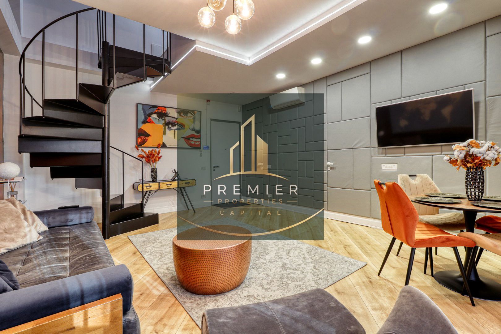 Duplex de lux cu 3 camere | Dinamic City | Mobilat și utilat complet | - Poză 6