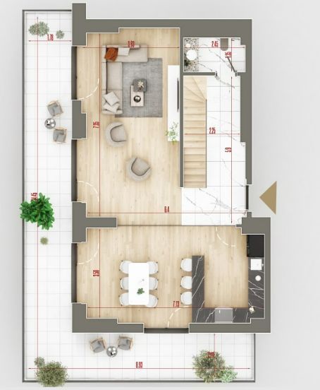 Apartament 4 camere de vanzare - Poză 1