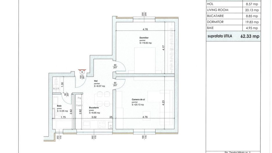 Casă / Vilă cu 8 camere de vânzare în zona Central - Poză 14
