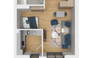 Cortina North- Studio dublu - 103K PJ sau 109 PF- Pipera - Aviatiei - Poză 1