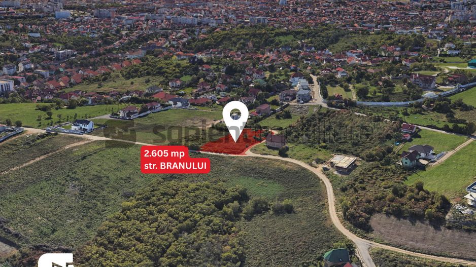 Teren rezidențial premium – zona Branului, Dealuri Oradea - Poză 1