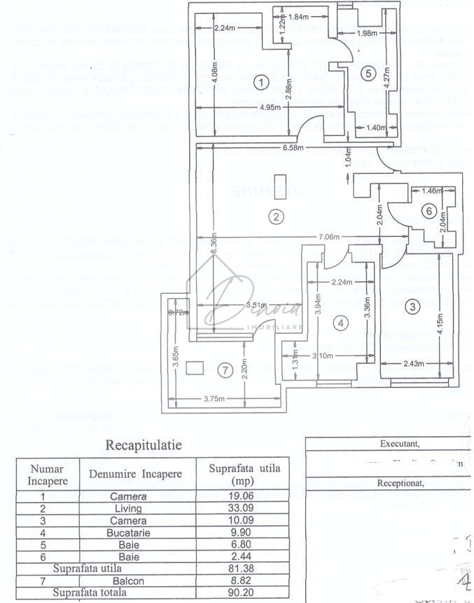 4 camere Piata Delfinului - Chisinau - Pantelimon I Mega Mall - Poză 2