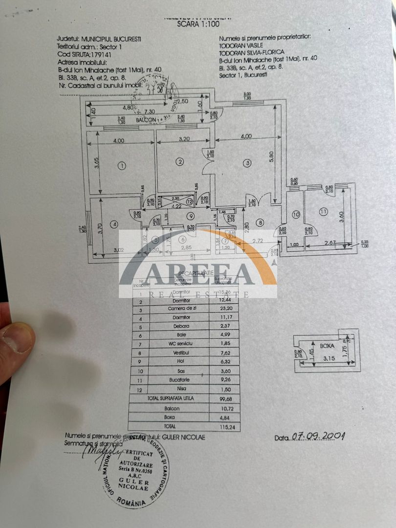 Apartament 4 camere, 100 mp | Etaj 2 | Ion Mihalache – Kiseleff - Poză 35