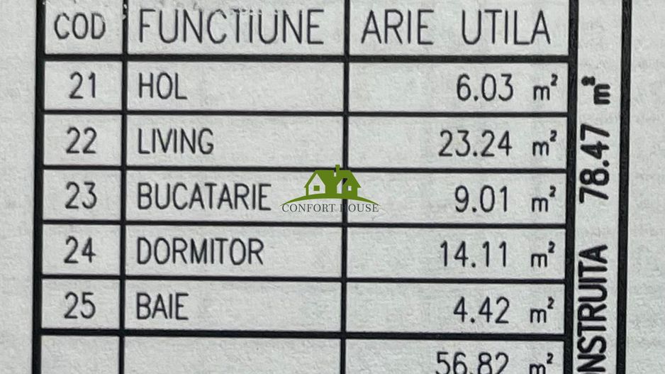 Apartament 2 camere, bloc nou, P+3, Ap.03, Parter, Bl.7 - CP2462293 - Poză 5