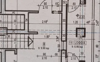 Apartament 3cam la vila. zona parcului Sub Arini, Sibiu - Schiță 14