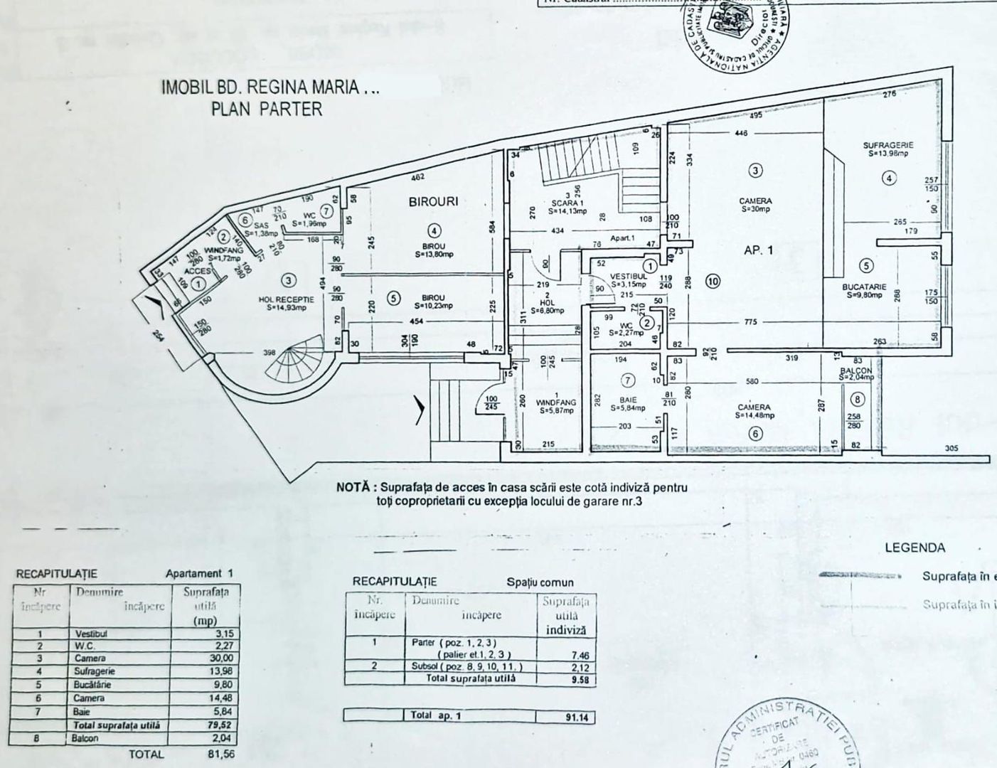 De vanzare Apartament 3 camere Mitropolie, ULTRACENTRAL liniste Unirii - Poză 20