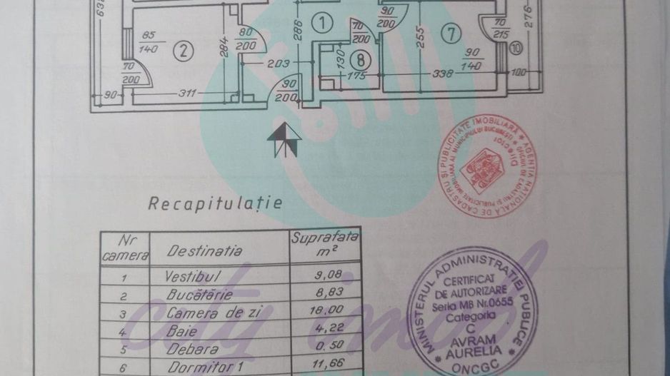 3 camere decomandate in apropiere de METROU, PARC si MALL - Poză 14