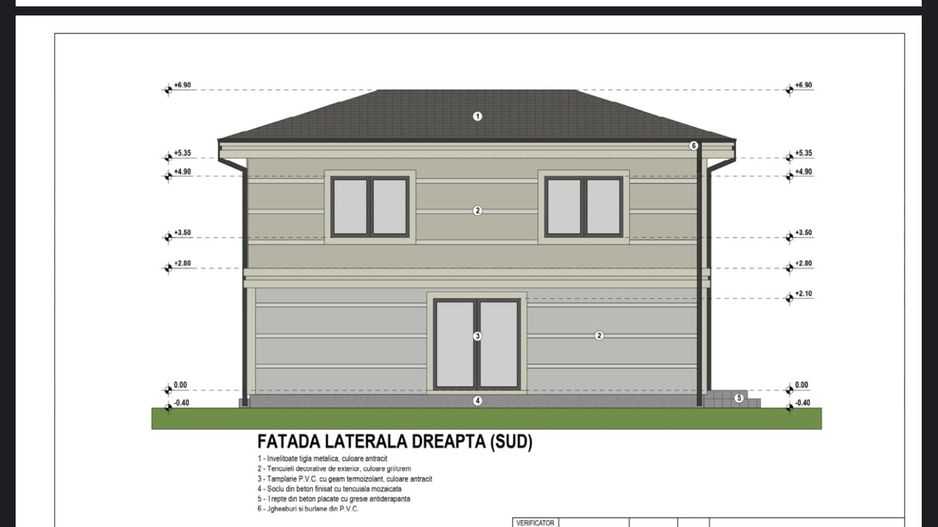 Teren 1000 mp cu Autorizatie valabila de Construire pentru 3 Case P+1 - Poză 3