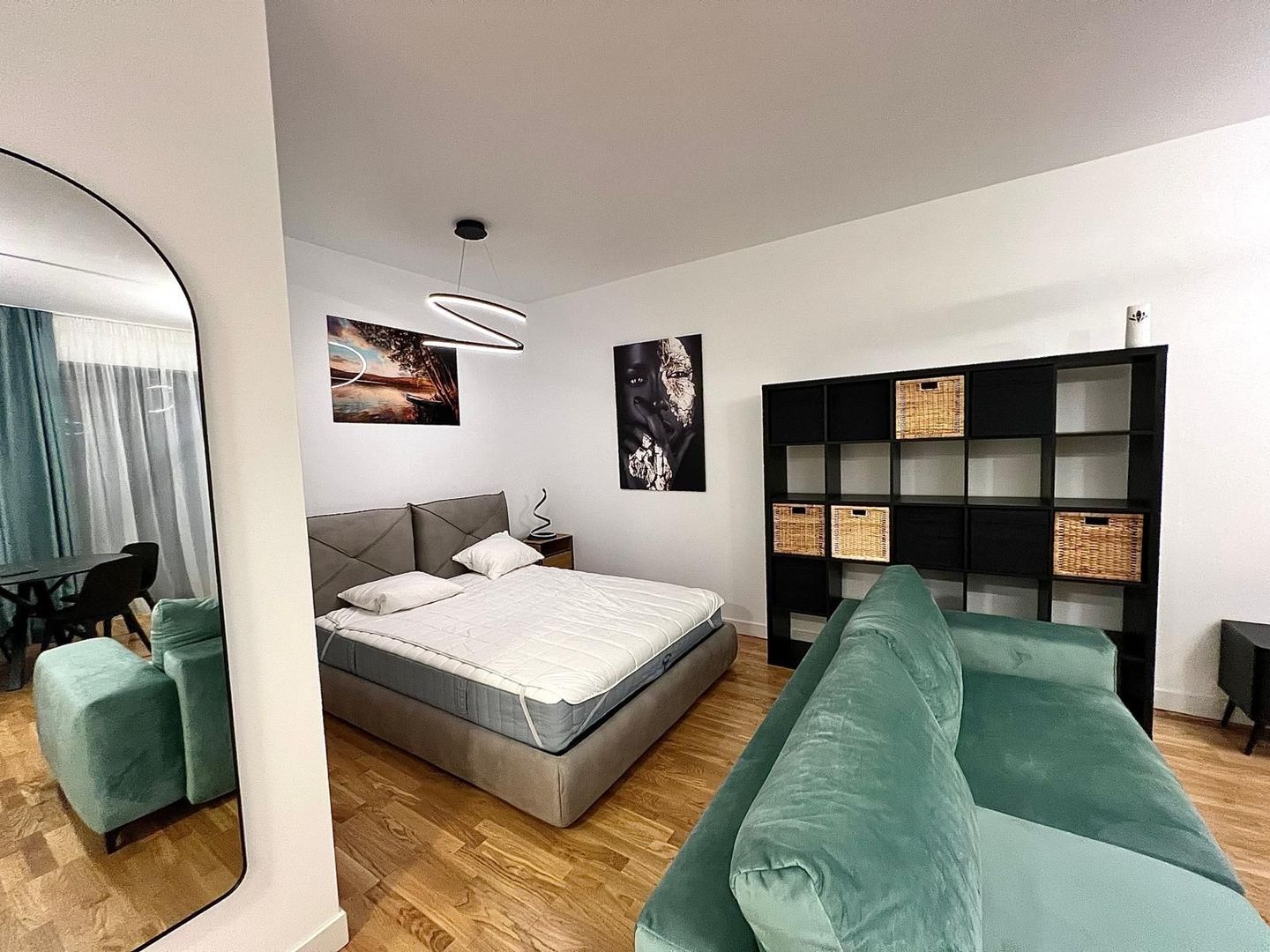 Studio cu gradina de 34 mp Pipera | De inchiriat | Complex cu piscina - Poză 5