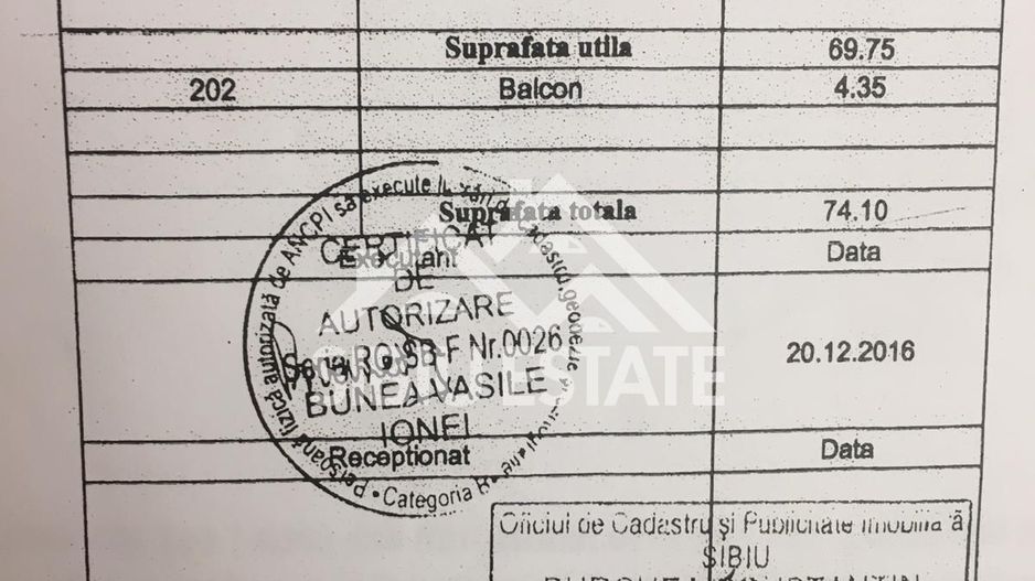 Apartament de vanzare cu 3 camere, suprafata.utila 70mp. - Poză 10