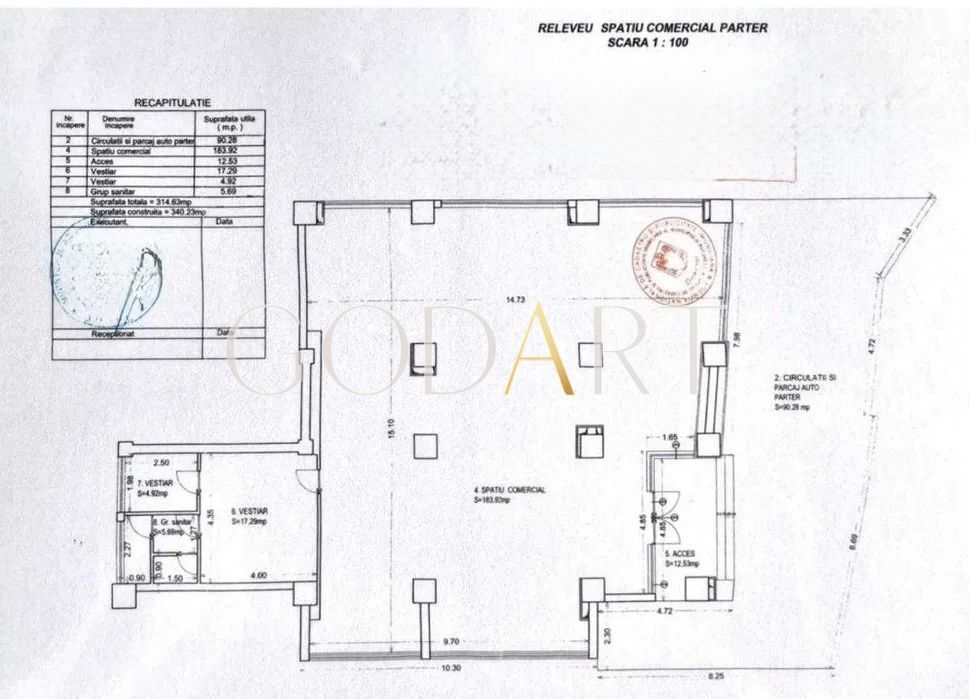 SPAȚIU COMERCIAL ULTRACENTRAL | PARCARE PRIVATA - Poză 1
