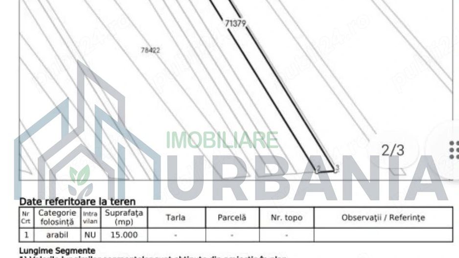 Teren extravilan 1,7 ha în Miroslava, sat Proselnici, zona Ferma Liliac - Poză 5