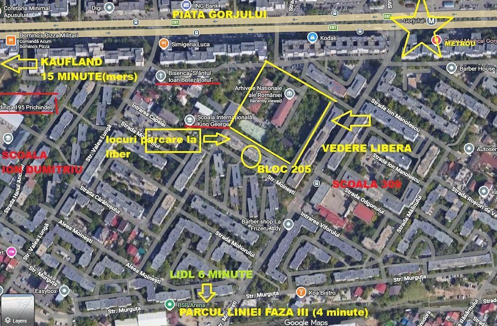 Apartament 3 CAMERE la vanzare zona Gorjului - Poză 2