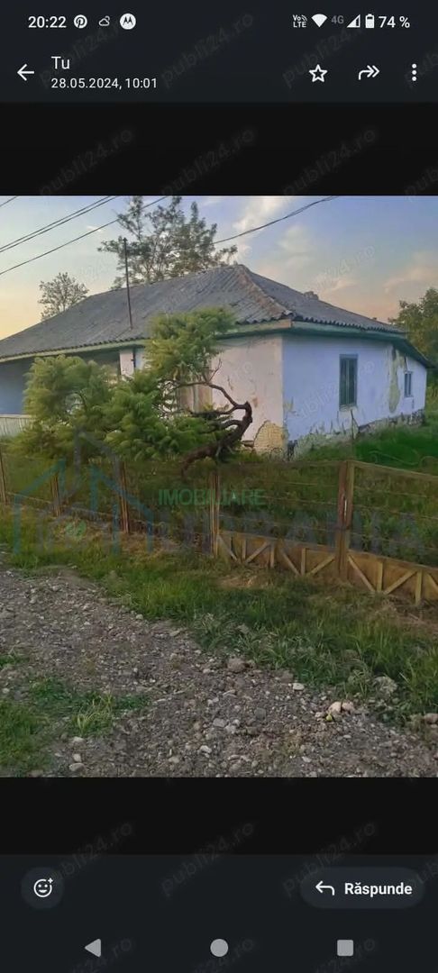 Casă nelocuibila cu teren Sculeni! - Poză 5